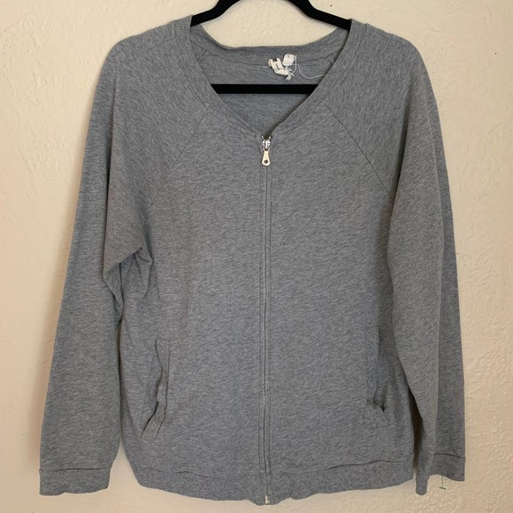 Cable and Gauge Grey Zip Up Medium - Picture 1 of 6